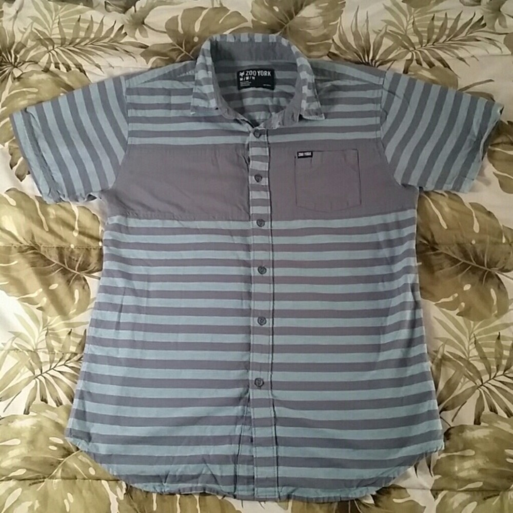 Zoo York Stripped Button Down Shirt
